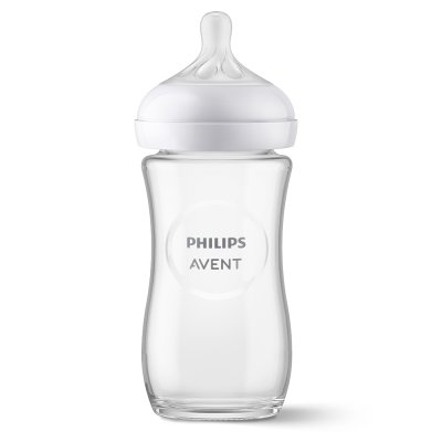 Philips AVENT Natural Response lasipullo 240 ml, 1m+