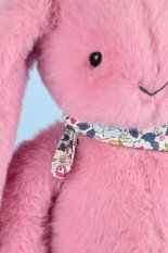 Doudou Plišani zeko sa šalom ružičasti 35 cm