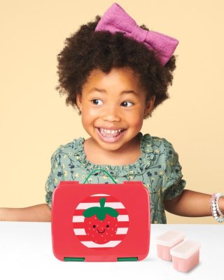 SKIP HOP Spark Style Bento Lunch Box Strawberry 3yr+