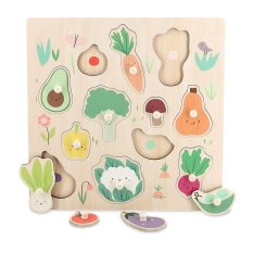 Puzzle Vilac com pega Legumes de Sarah Betz