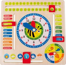 small foot Didaktički kalendar na njemačkom jeziku