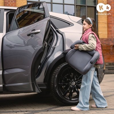 Seggiolino auto KINDERKRAFT i-Spark i-Size 100-150 cm Nero