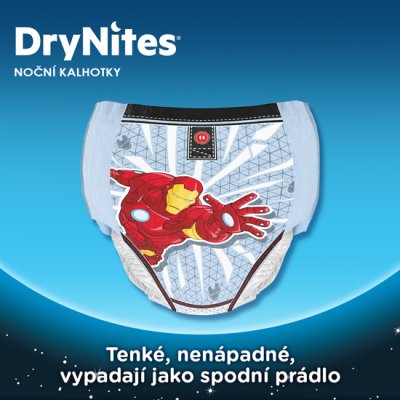 HUGGIES® DryNites Einwegwindelhöschen für Jungen 4-7 Jahre (17-30 kg) 10 Stk