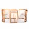 MIMIKO Round 9in1 Growing Crib Round Natural