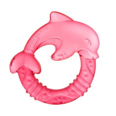 CANPOL BABIES Viilentävä hammasdelfiininpunainen
