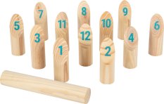 small foot Viking Kubb z numerami Active