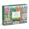 Galison Drewniane puzzle Psi park 4 pory roku 250 elementów