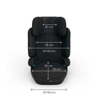 KINDERKRAFT Car Seat Xpand 2 Pro (100 to 150 cm) Black