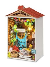 RoboTime Drewniane puzzle 3D Miniatura domku Domek ogrodowy