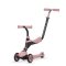 QPLAY Hulajnoga/jezdzik Sema 5w1 Pink, wiek 1-6 lat, do 50 kg