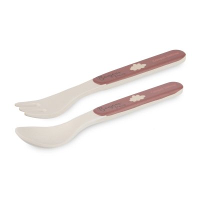 CANPOL BABIES Bonjour Paris Geschirrset 5-teilig rot