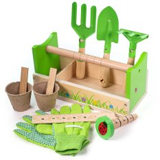 Bigjigs Toys Gärtner-Set in Trage