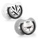 LOVI Silikon-Schnuller dynamisch Salt&Pepper 6-18m 2 Stk