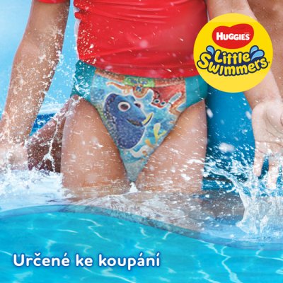 HUGGIES® Little Swimmers Jednorazowe mokre pieluchy 2-3 (3-8 kg) 12 szt.
