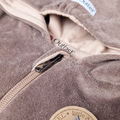 Bluza NICKI z kapturem Outlast® - jasnobrązowa