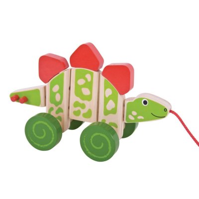 Bigjigs Baby Dinozaur do ciągnięcia
