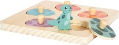 small foot Puzzle memory in legno Dino