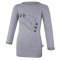 Maglietta DR smyk immagine Outlast® - mélange grigio