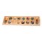 Bigjigs Toys Mankala-Spiel mit Kieselsteinen