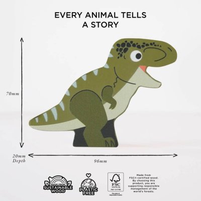 Le Toy Van Stapelturm Dinosaurier