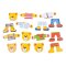 Bigjigs Toys Ubieranki Puzzle Rodzina Niedźwiedzi