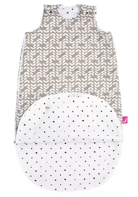 MOTHERHOOD Schlafsack 2in1 Zip-a-Round Beige Classics neu 3-18 m 2 tog