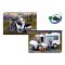Sluban Police M38-B0652 Fourgon pénitentiaire et voleur en fuite