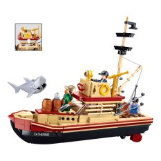 Sluban ModelBricks M38-B1118 Catherine halászhajó