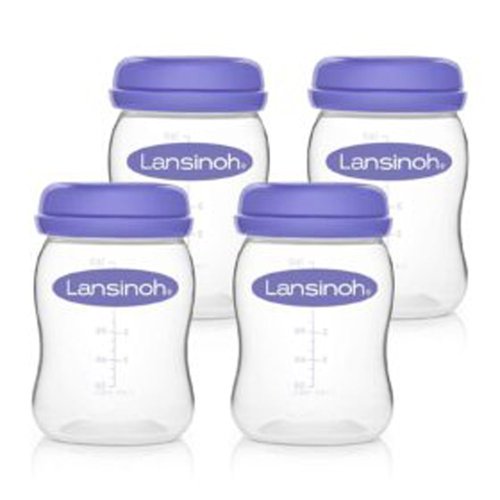 LANSINOH Breast milk storage bottles 4 pcs