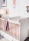CEBA BABY Wickelauflage 2-seitig mit fester Platte (50x70) Basic Spots