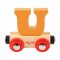 Bigjigs Rail Waggon für Holzeisenbahn - Buchstabe U