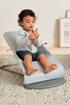 BABYBJÖRN Transat Bliss, Jersey 3D Gris Clair