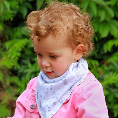 BABYONO Pamučni biber Kitty 2 kom, 0m+