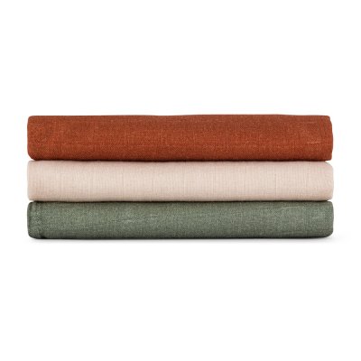 PETITE&MARS Sada plen bambusová mušelínová 3ks Moussy Earth Tones 68 x 68 cm