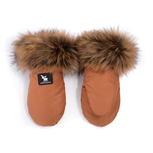 COTTONMOOSE Ensemble sac et gants pour poussette Moose MINI Yukon Amber