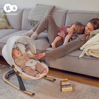 KINDERKRAFT Elsu Grey Liege, bis 9 kg
