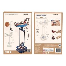 RoboTime 3D Mechanical Puzzle Fishing Boat with Pendulum