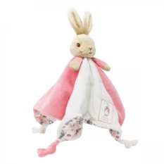 Rainbow Doudou en peluche lapin Flopsy rose