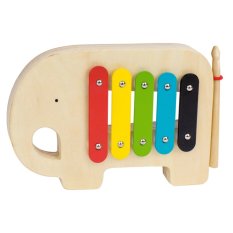 Petit Collage Holz Xylophon Elefant
