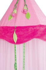 small foot Baldakin rosa rosor