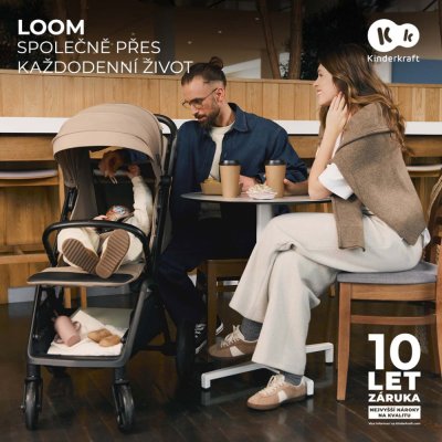 KINDERKRAFT Cărucior sport Loom Beige