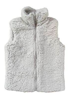 Chaleco cordero Monkey Mum® - Gris claro