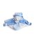 Set cadou Doudou - jucărie de pluș ursuleț albastru 24 cm