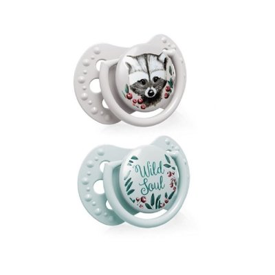 LOVI Schnuller Silikon dynamisch Wild Soul 6-18 m 2 Stück Junge