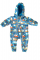 Monkey Mum® Softshell coverall with membrane - Playful construction site - size 62/68, 74/80