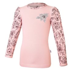 Maglietta da ragazza smyk DR TISK Outlast® - rosa antico chiaro