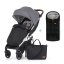 PETITE&MARS Poussette de sport Royal2 Silver Ultimate Grey + PETITE&MARS sac Jibot OFFERT