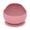 PETITE&MARS Ciotola in silicone con ventosa TAKE&MATCH Dusty Rose 6m+