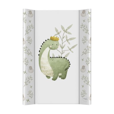 CEBA BABY Podložka přebalovací 2-hranná s pevnou deskou (50x70) Ultra Light Dino King