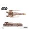 Ugears 3D mechanisches Holzpuzzle Star Wars Luke Skywalker X-Wing Sternenjäger